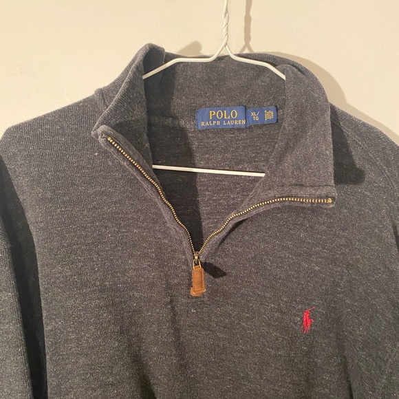 Polo Ralph Lauren 1/4 Zip Dress Men’s Long Sleeve Athletic Shirt - XL - Picture 3 of 3